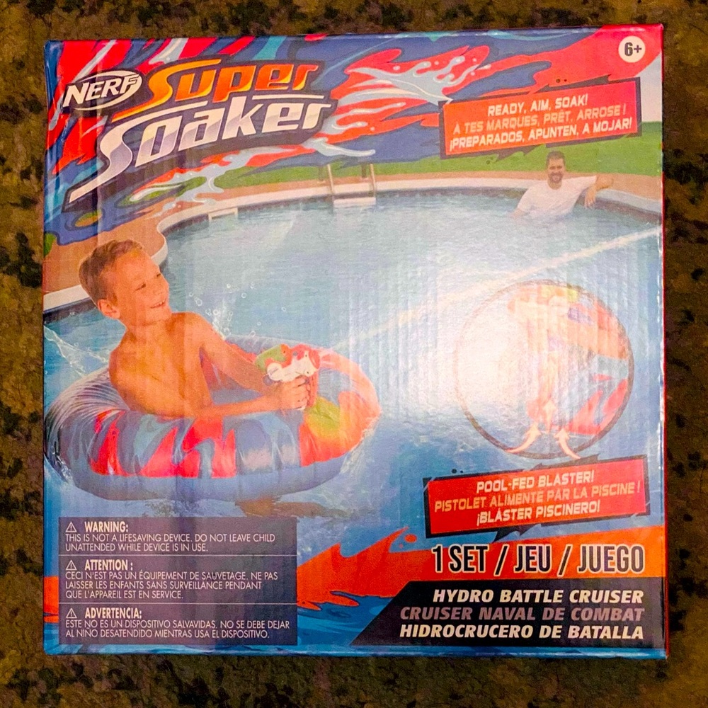 NERF Super Soaker Hydro Battle Cruiser by WowWee(MC)